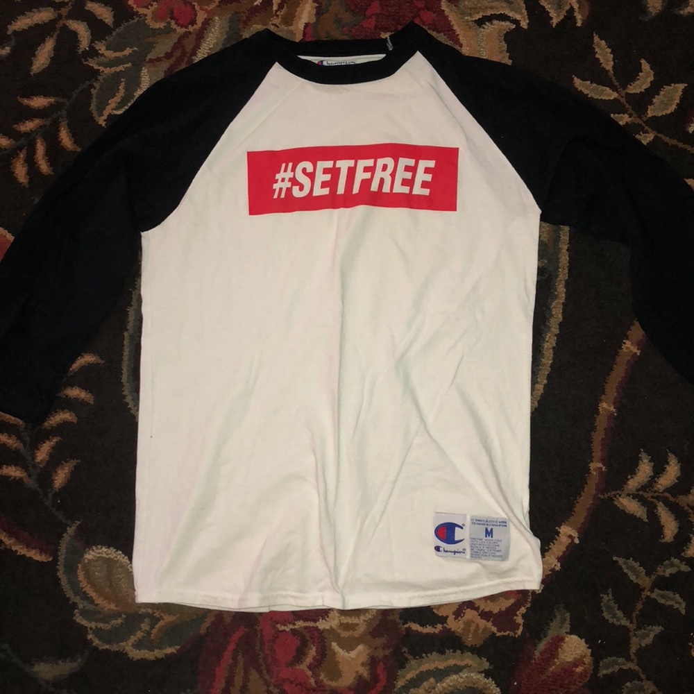 #SETFREE baseball tshirt